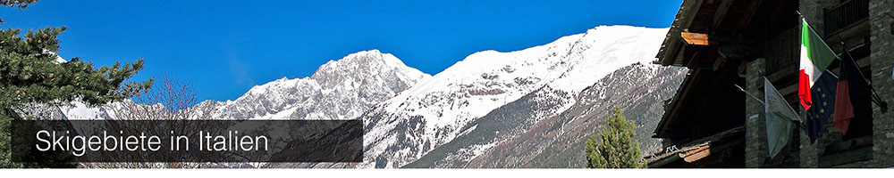 Skigebiete Italiens
