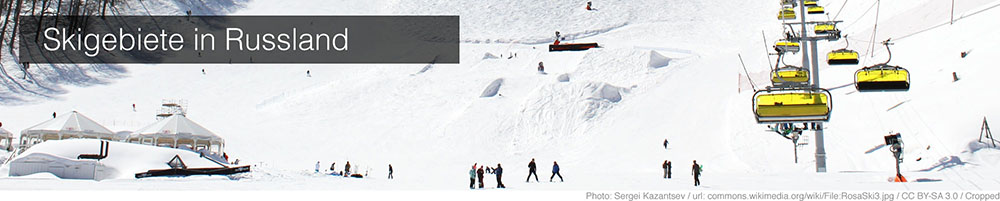 Skigebiete in Russland